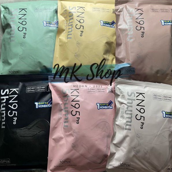 Masker Shumu KN95 Pro 6 PLY Individual pack Steril KN 95 6PLY
