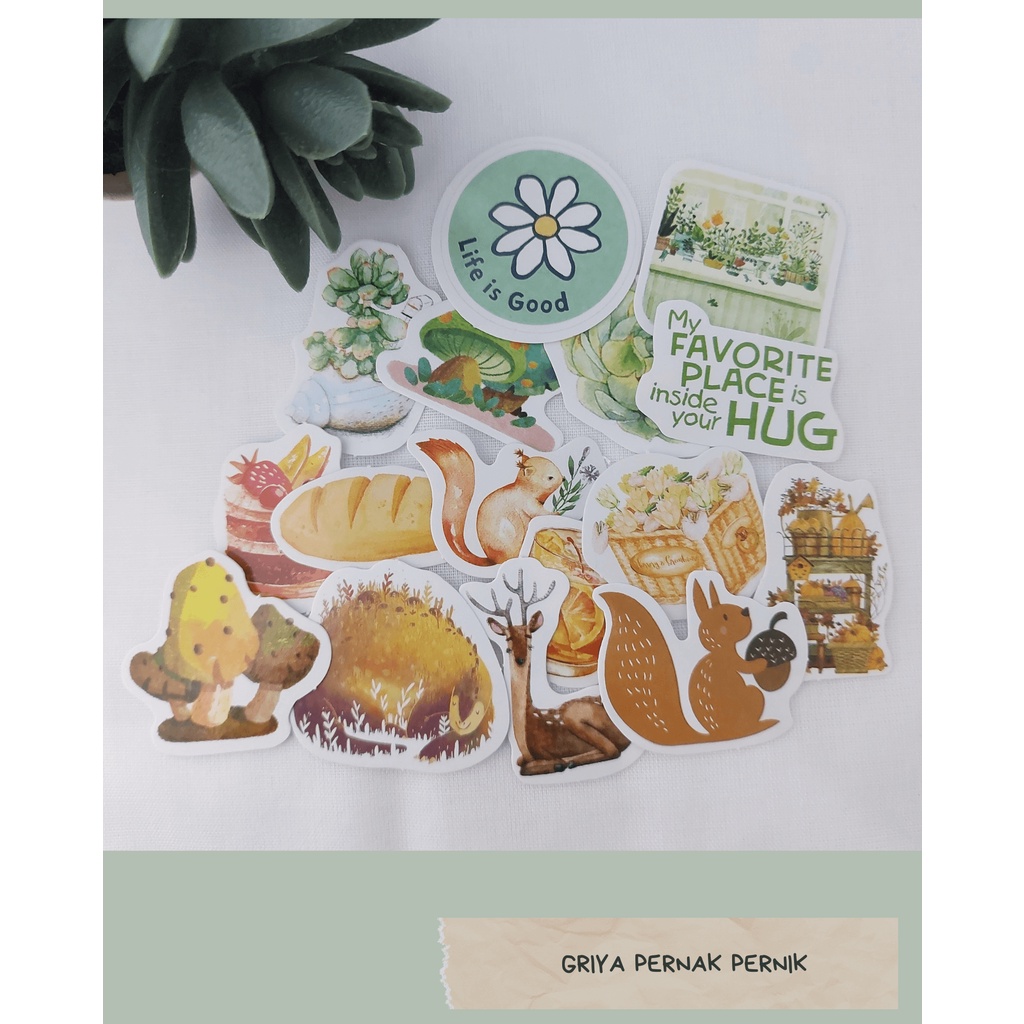 

Pernak Pernik - Stiker Deco Lucu Part 1| Stiker Aesthetic Jurnal Scrapbook