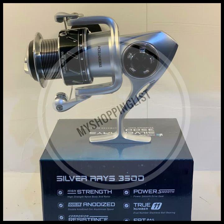 Reel Tridentech Silver Rays 3500, 5000, 6000, 7000 Saltwater