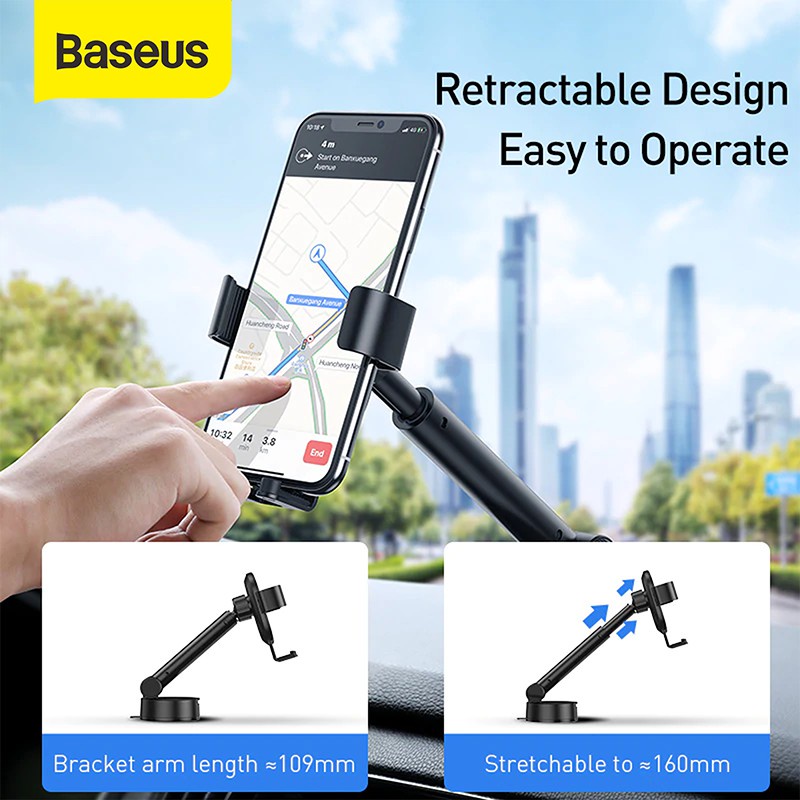 Baseus Simplism Gravity Car Mount Holder Stand Holder Handphone