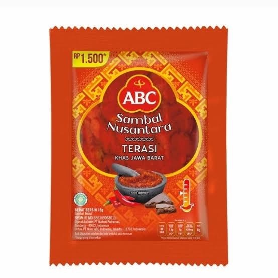 

ABC Sambal Nusantara Terasi [18 Gr] / 1 Pc