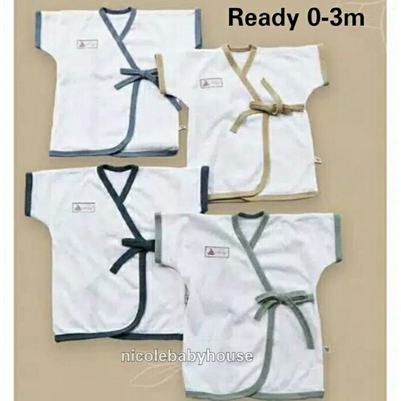 Nary Kimono Pendek / Series Putih Denim