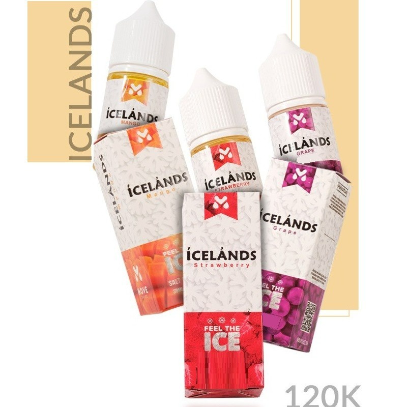 LIQUID ICELANDS 30ML ICELANDS LIQUID SALT SERIES ICE LANDS AUTENTIC