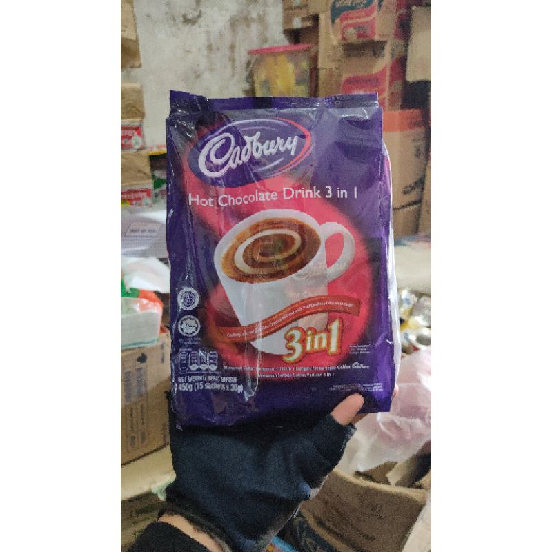 

Cadburry 3 in 1 300 gr Halal MUI