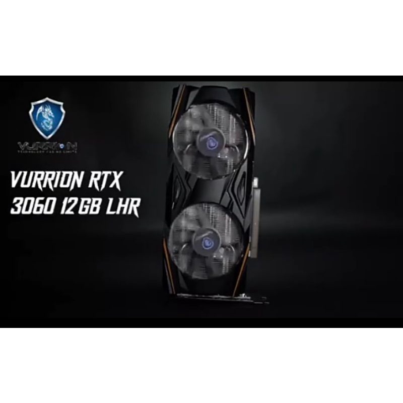 VGA VURRION RTX 3060 12GB GDDR6 192BIT LHR (NO BOX)