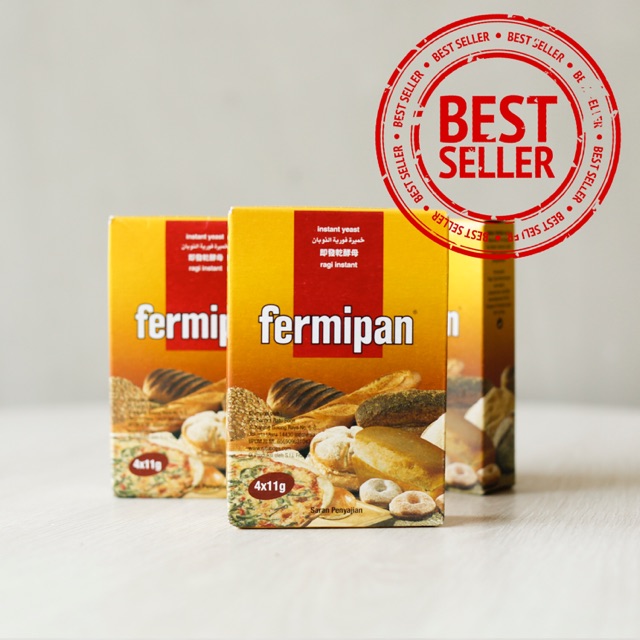 

Ragi Instant Fermipan Instant Yeast (4x11gr)