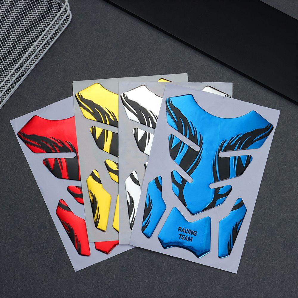 Top 3D Tank Pad Stickers Flame Tank Pad Protector Untuk Cover Stiker Honda Yamaha