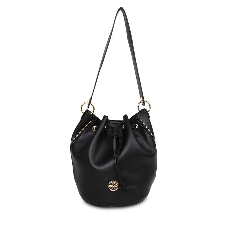 Les Catino Shanghai Lolo Zipped Drawstring Black