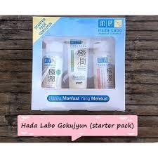 [STARTER PACK 3IN1] [BPOM] Hadalabo Hado Labo Gokujyun Starter Pack | Ultimate Moistruzing Face Wash 20ML | Lotion 20ML | MILK 20ML_Cerianti