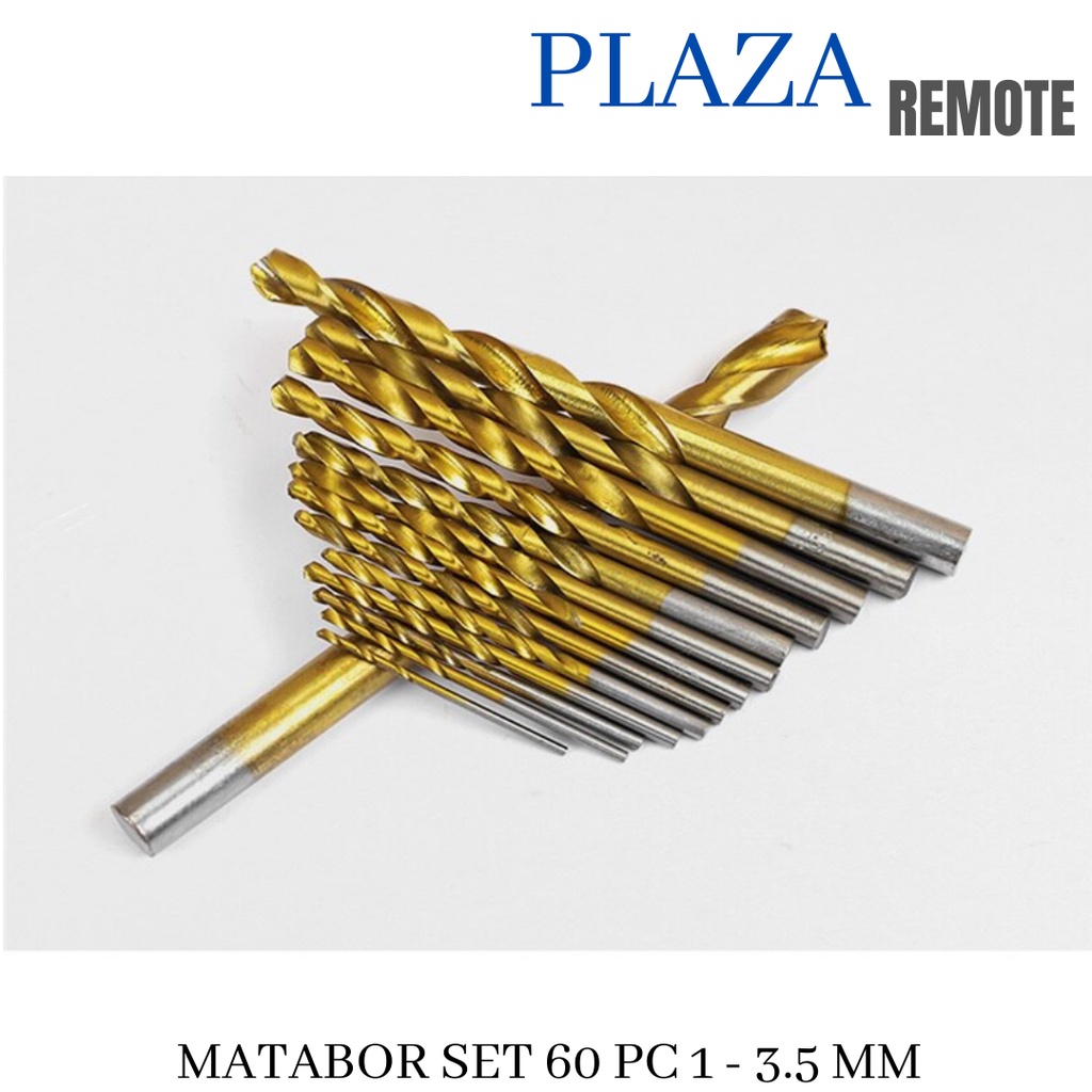 MATA BOR HSS 4241 1 MM - 3 MM SET ISI 60 PC