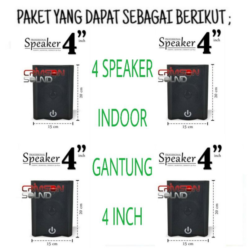 Paket Sound System TOA Mesjid Atau Mushola Indoor - Outdoor Promo.!!