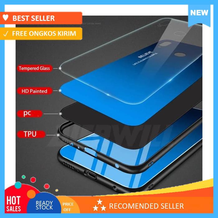 Redmi Note 7 Premium Gradient Glass Case Xiaomi Redmi Note 7 Pro