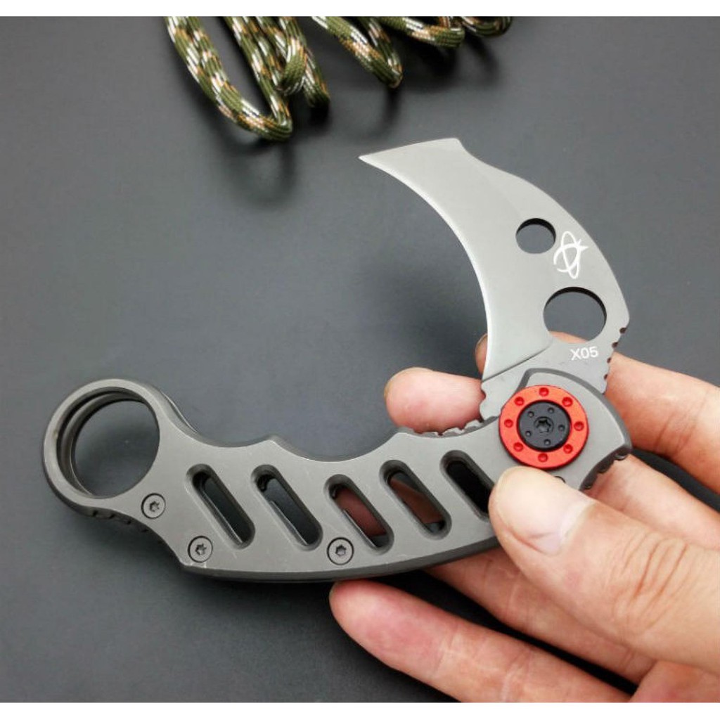 KNIFEZER Pisau Karambit Sabit Mantis Hunting Knife 165mm  MK 2