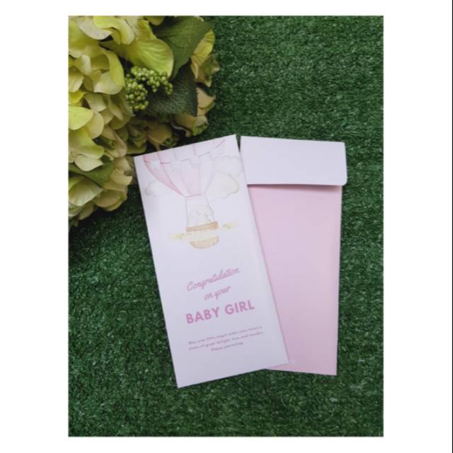 

Amplop kado hadiah untuk lahiran atau baby born. Baby Boy and Baby Girl. Money Envelope Gift