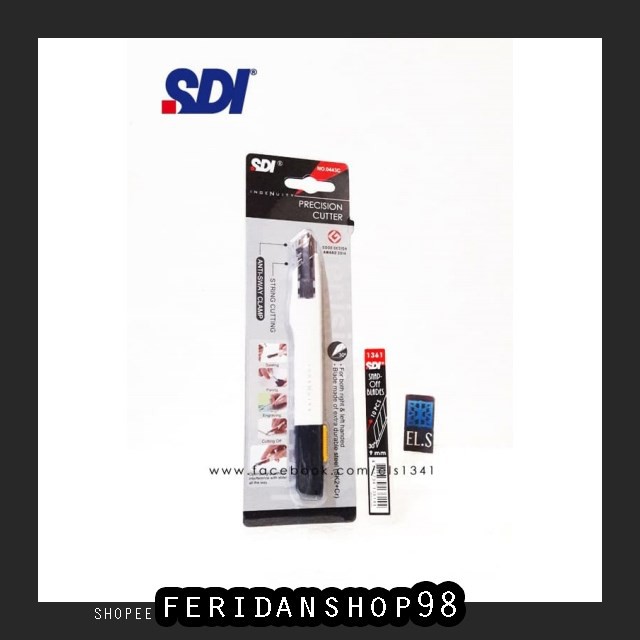 

BT893 PAKET SDI PRECISION BEST CUTTER WITH REFILL BY FERIDANSHOP98