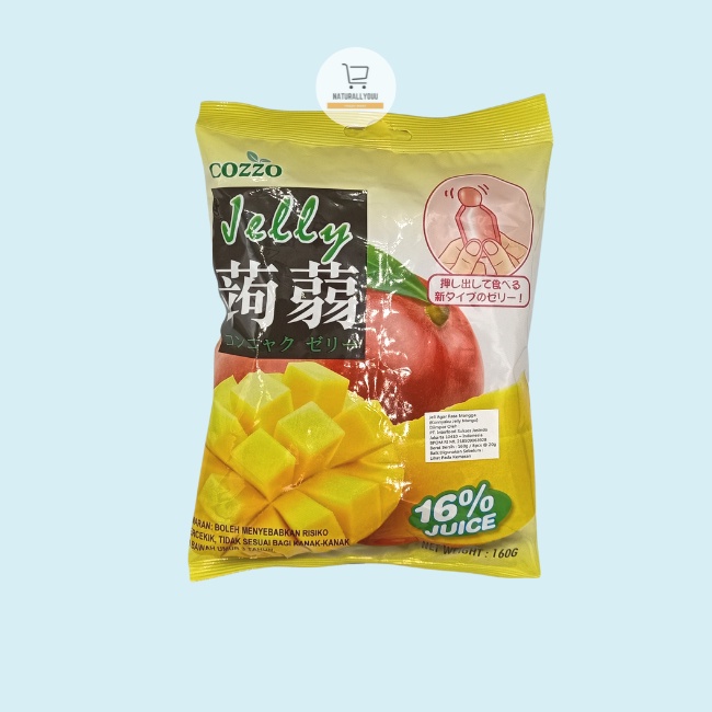 Cozzo Jelly Squeeze Konnyaku All Variant 160gr