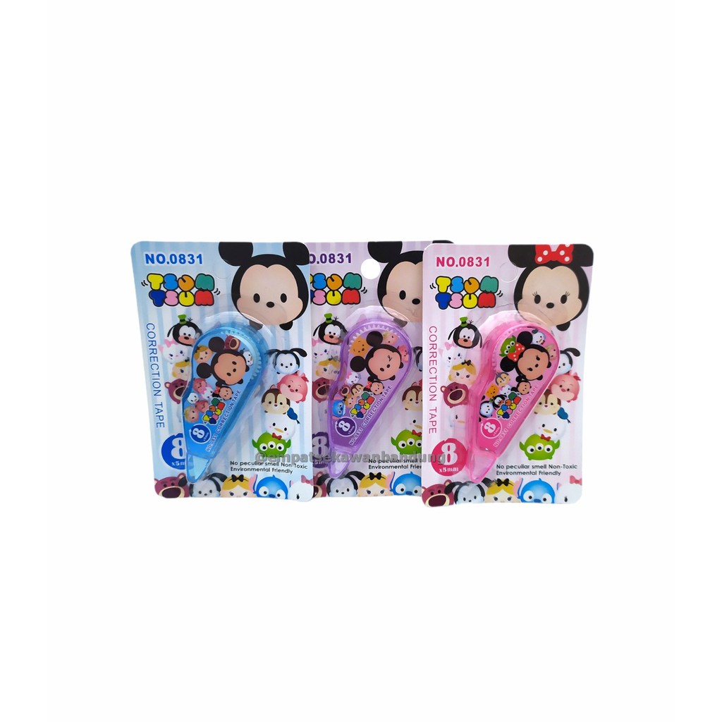 

Correction Tape Impor Tsum-Tsum Mickey Mouse #0831 KRTR - pcs premium