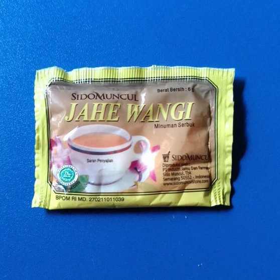 

Jahe Wangi Asli Sidomuncul - 1 Sachet