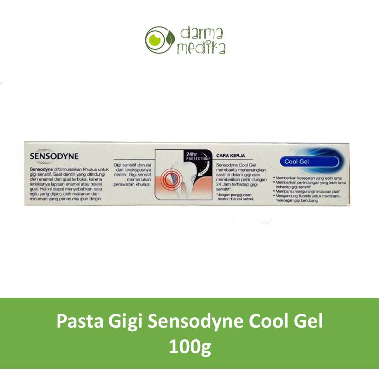 Sensodyne Pasta Gigi Sensitif Essensial Care Cool Gel 100gr