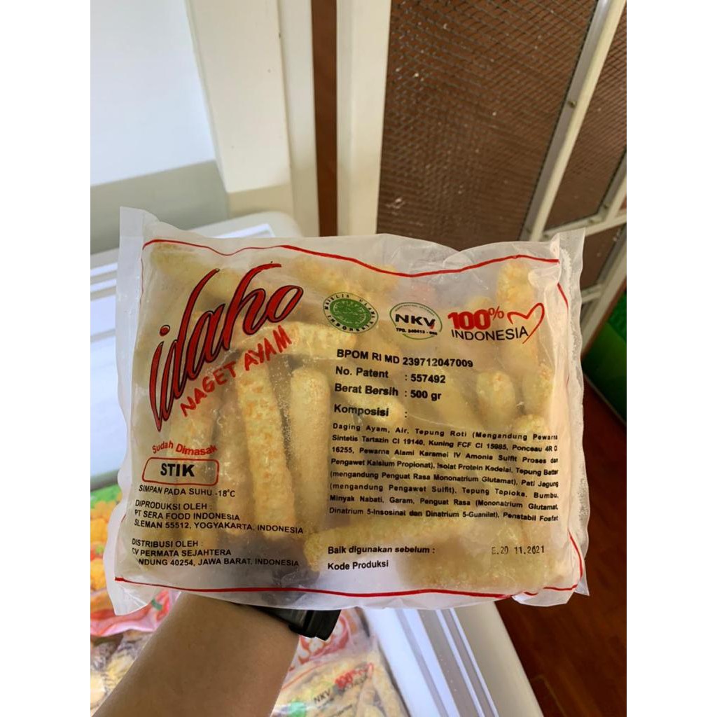 

Nugget Stik / Naget Nuget Stik 500 gr 500 Gram