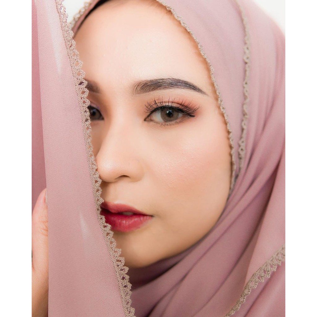 Jilbab Bella Crochet SERI A / Hijab Bella Butik / Hijab Polycotton