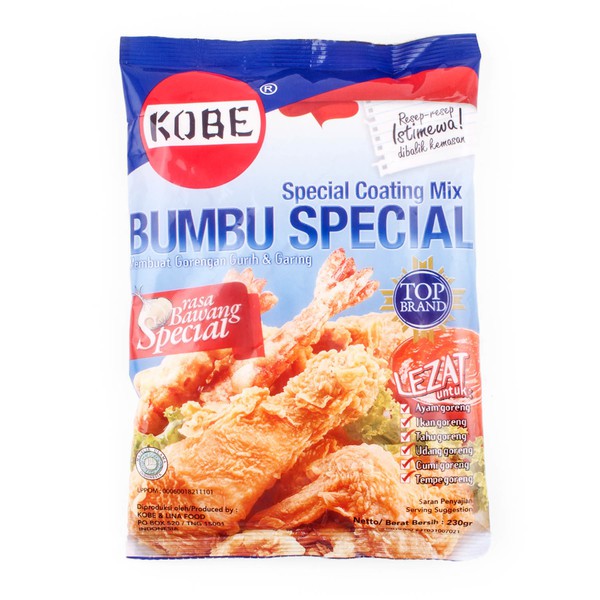 

KOBE Tepung Bumbu Special 230gr - Rasa Bawang Spesial