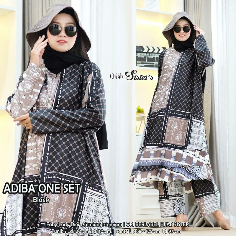 adiba one set by hijab sister