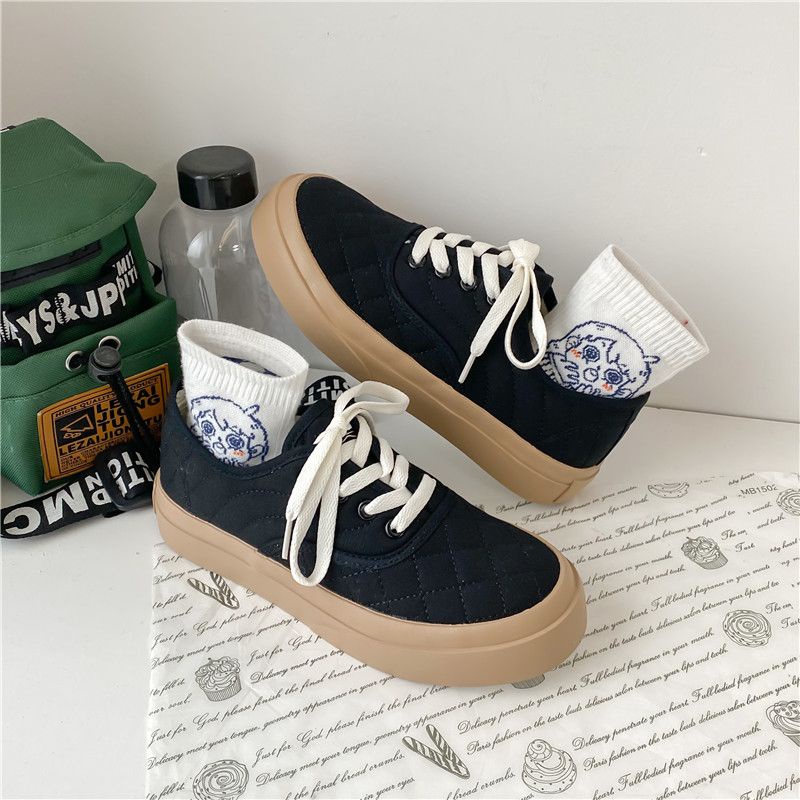 [GROSIR][COD] SEVEN_DAY SEPATU SNEAKERS WANITA KOREA IMPORT CASUAL KANVAS SHOES FQ-71