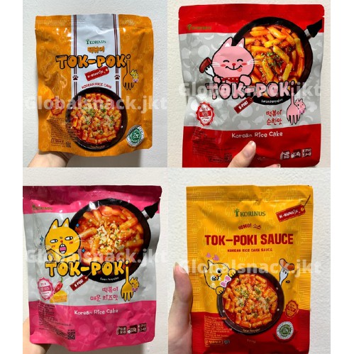 

Korinus Korean- bunsik Yopokki / Topokki / Tteokbokki SAUCE Saus SWEET&SPICY / MILD / SPICY CHEESE