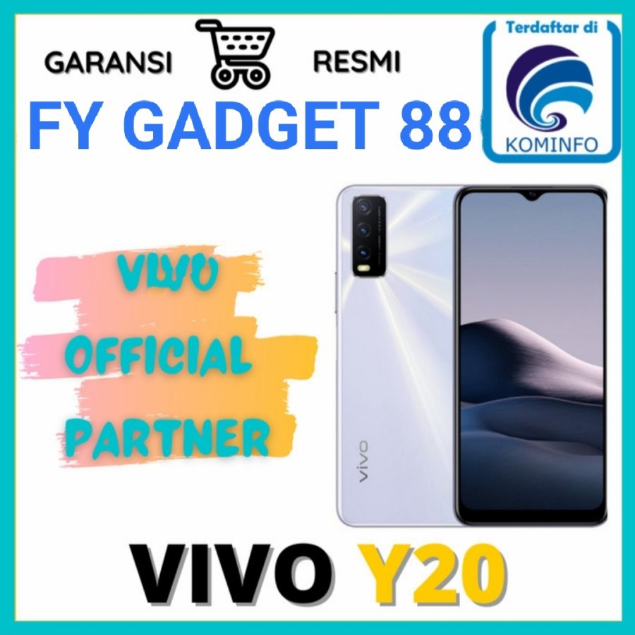 VIVO Y20 2021 RAM 4/ ROM 64 (GARANSI RESMI )