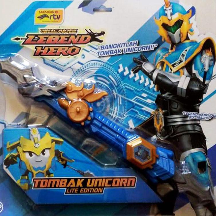 u(HARGA GROSIR) Mainan Figure Legend Hero Senjata Goun Tombak Unicorn .,.,.,..,