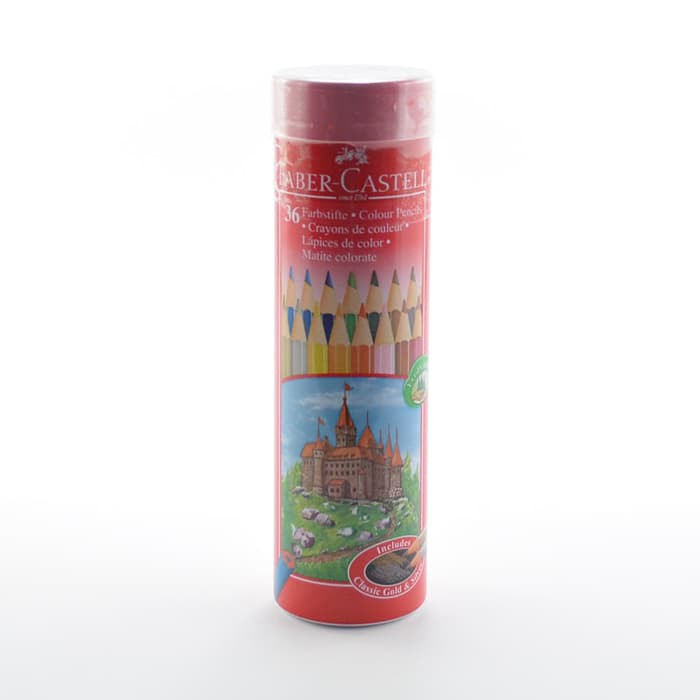 

Faber Castell Pensil Warna 36 Colour Kaleng Bulat Murah