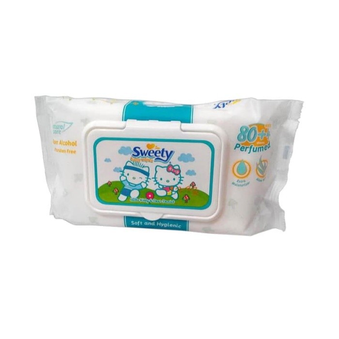 sweety baby wipes tissue basah non parfum