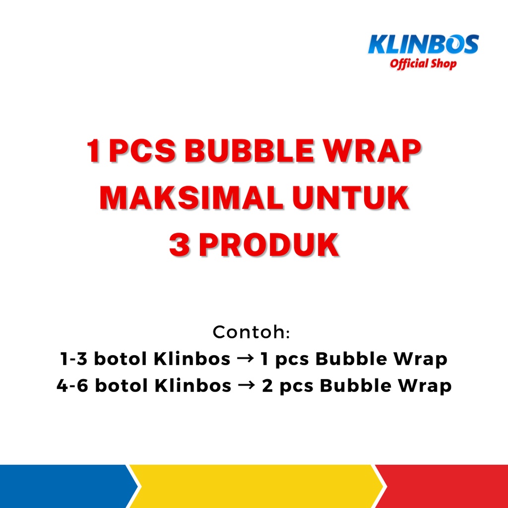 BUBBLE WRAP Tambahan Packing - Untuk Paket Lebih Aman