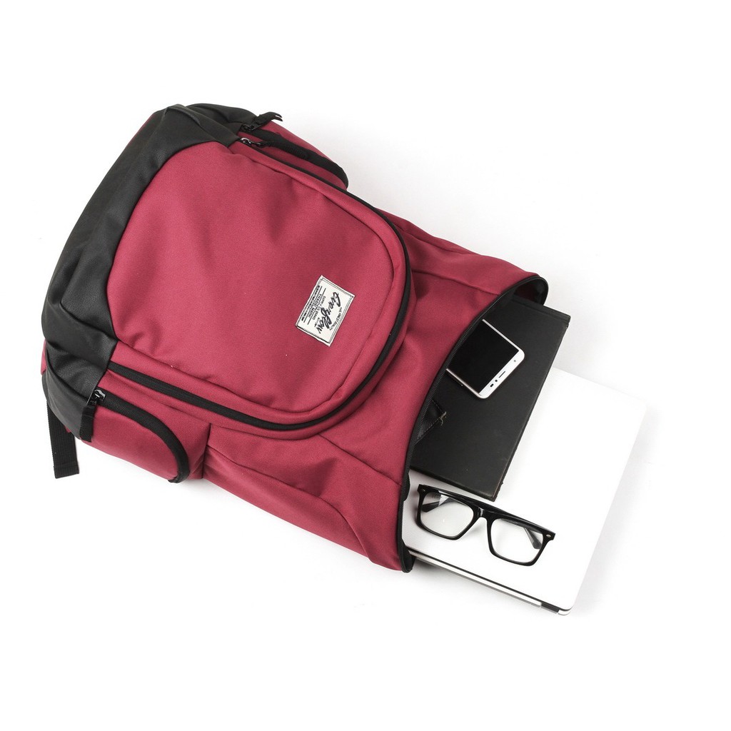 Everflow Tas Ransel  Kuliah - Tas Backpack Slot Laptop - Tas punggung Pria wanita