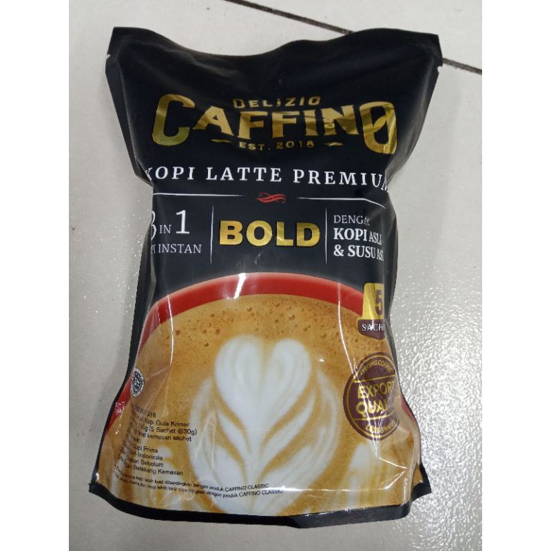 

caffino 3in1 instant bold 5s perbox