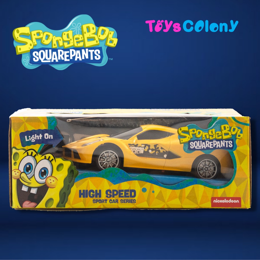 MAINAN REMOTE CONTROL RC FERRARI SPORT CAR SPONGEBOB SERIES 1382-2