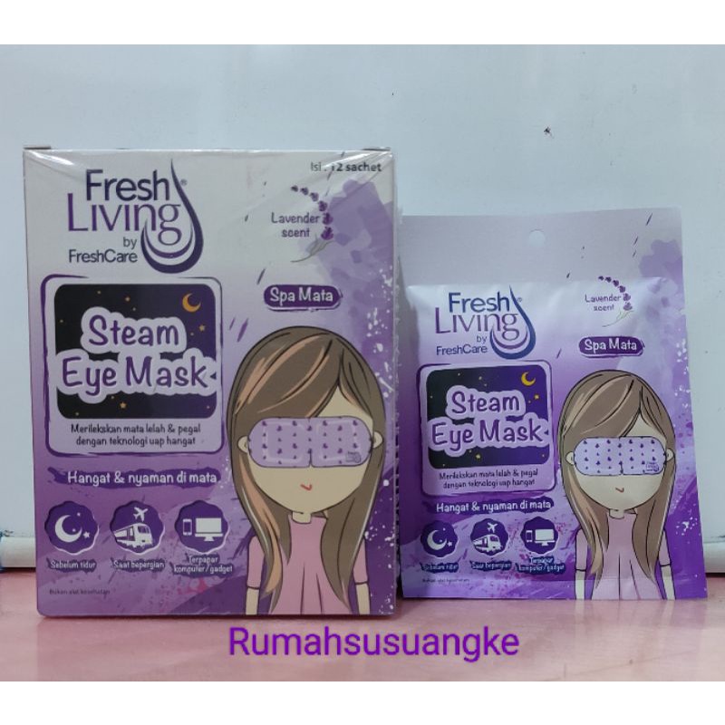 Fresh Living by Freshcare Steam eye Mask 1 sachet