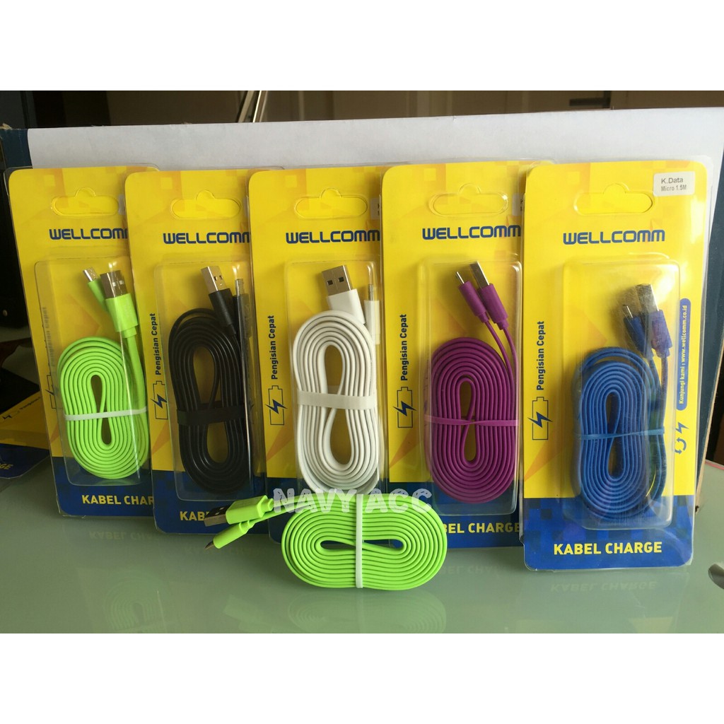 Kabel Data Micro Wellcomm 1,5 meter - 150 cm