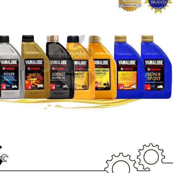 ♔ Oli Motor YAMALUBE YAMAHA Sport Matic Super Gold Matic Silver - Matic 0.8L ♪
