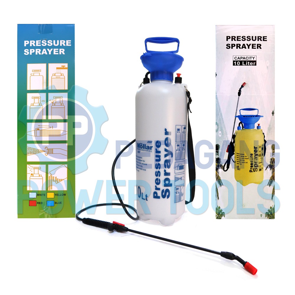 MOLLAR BOTOL SPRAY POMPA 10 LITER BOTTLE SPRAYER PENYEMPROT TANAMAN