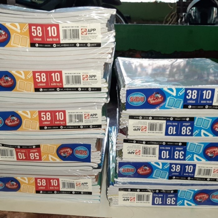 

Cantik Buku Tulis Sidu Sinar Dunia 38 58 Lembar Murah Limited