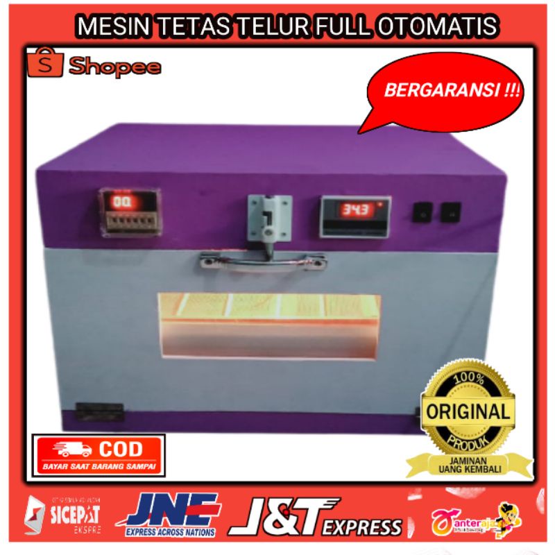 MESIN TETAS TELUR FULL OTOMATIS MURAH KAPASITAS 20 BUTIR TELOR  /ALAT PENETAS TELUR OTOMATIS