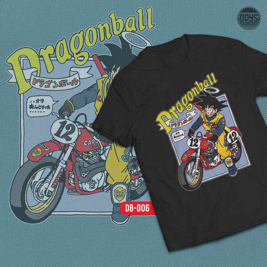 Kaos Dragon Ball - CAFE X GOKU - Original New States Apparel
