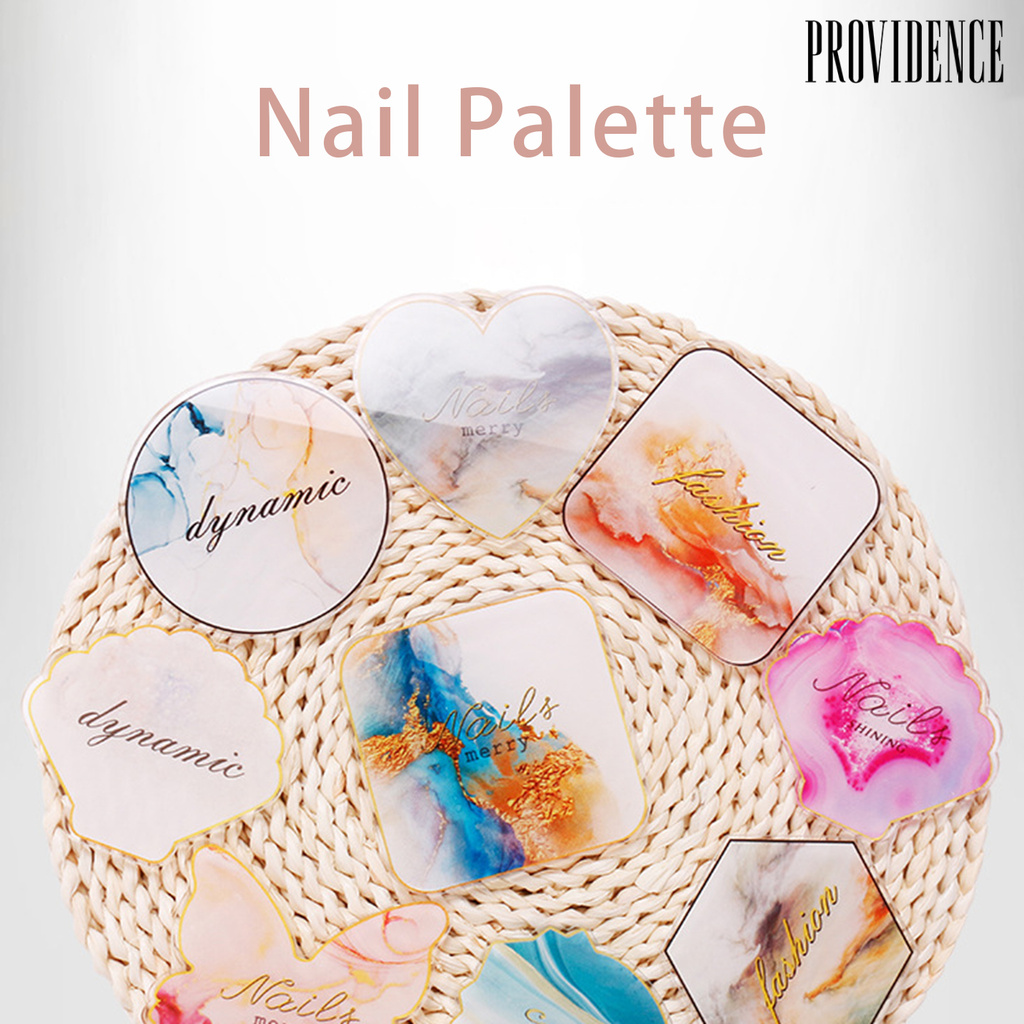 Palet Display Warna Kuku Multifungsi Bahan Akrilik Untuk Nail Art