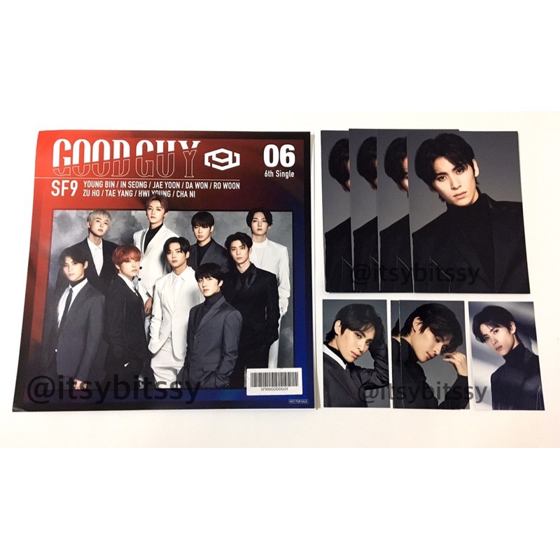 SF9 Good Guy Japan Japanese Album - Yoo Taeyang Photocard Postcard Yootaeyang (Regular, Limited A, R