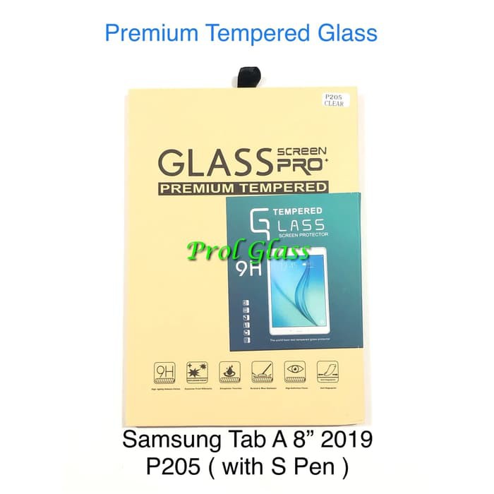 Samsung Tab A8 2019 ( With S Pen) P205 P200 Premium Tempered Glass