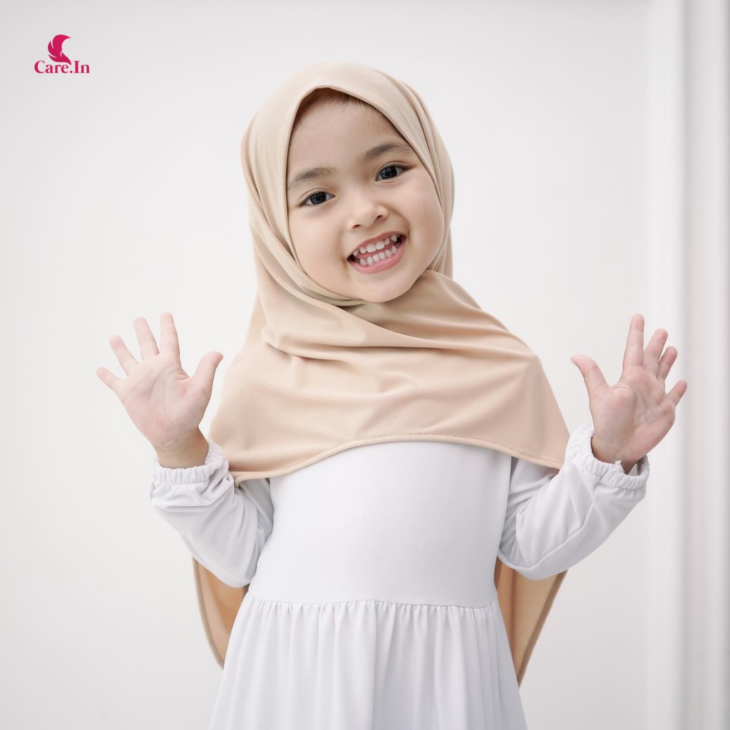 𝗖𝗮𝗿𝗲.𝗶𝗻 Pashmina semi Segitiga Instan Anak - PASTAN Mutia anak 0-3 Tahun