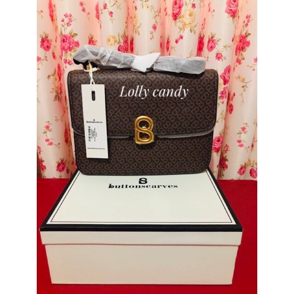 Audrey Canvas Bag Buttonscarves