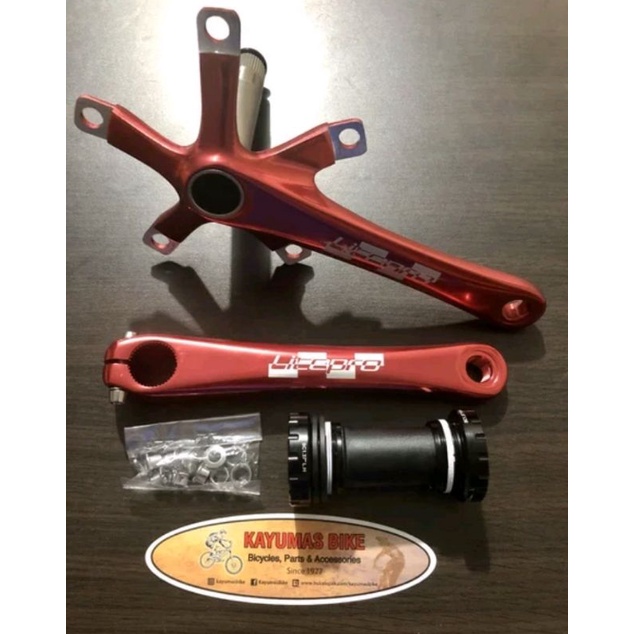 CRANK ARM INTEGRATED LITEPRO WITH BB HT2 NEW LOGO ORIGINAL